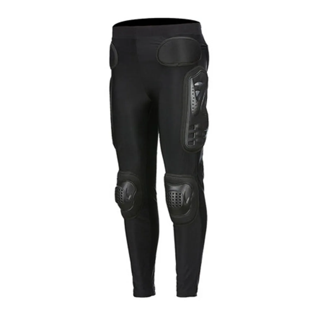 HEROBIKER мотоциклетная куртка для мотокросса, для езды на мотоцикле, защита, броня, оборудование для гонок, защита тела, мото, Ptotective Gears Combin - Цвет: Black-Pants