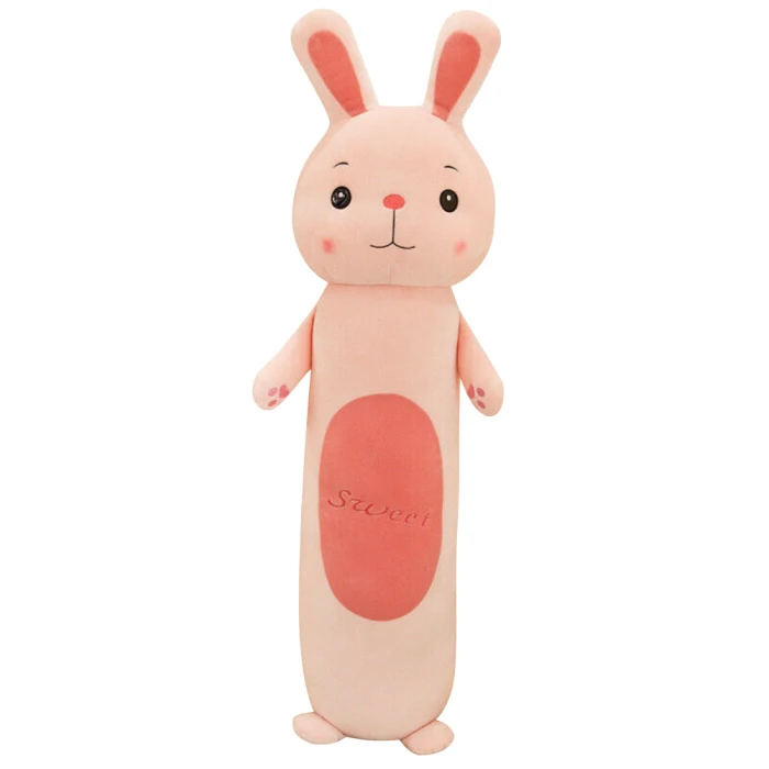 Цилиндрическая игрушка с животными из мультфильмов для подушки кролик обезьяна ленивый плюшевая игрушка детская кукла высокое качество