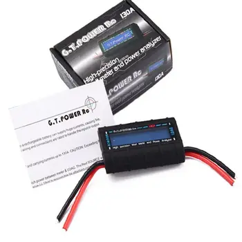 

RC Battery Power Meter Model Test 130A Power Meter Analyzer Current Power Meter