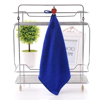 

10Pcs 20x20cm Blue Cleaning Auto Car Detailing Soft Cloths Wash Towel Duster Kit Microfiber Material