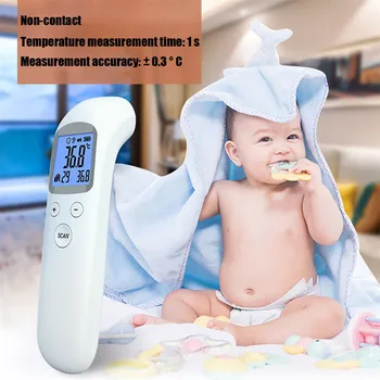 

Infrared Thermometer Gun Forehead Thermometer Non-Contact Lcd Body Temperature Fever Digital Measure Tool For Baby Adult