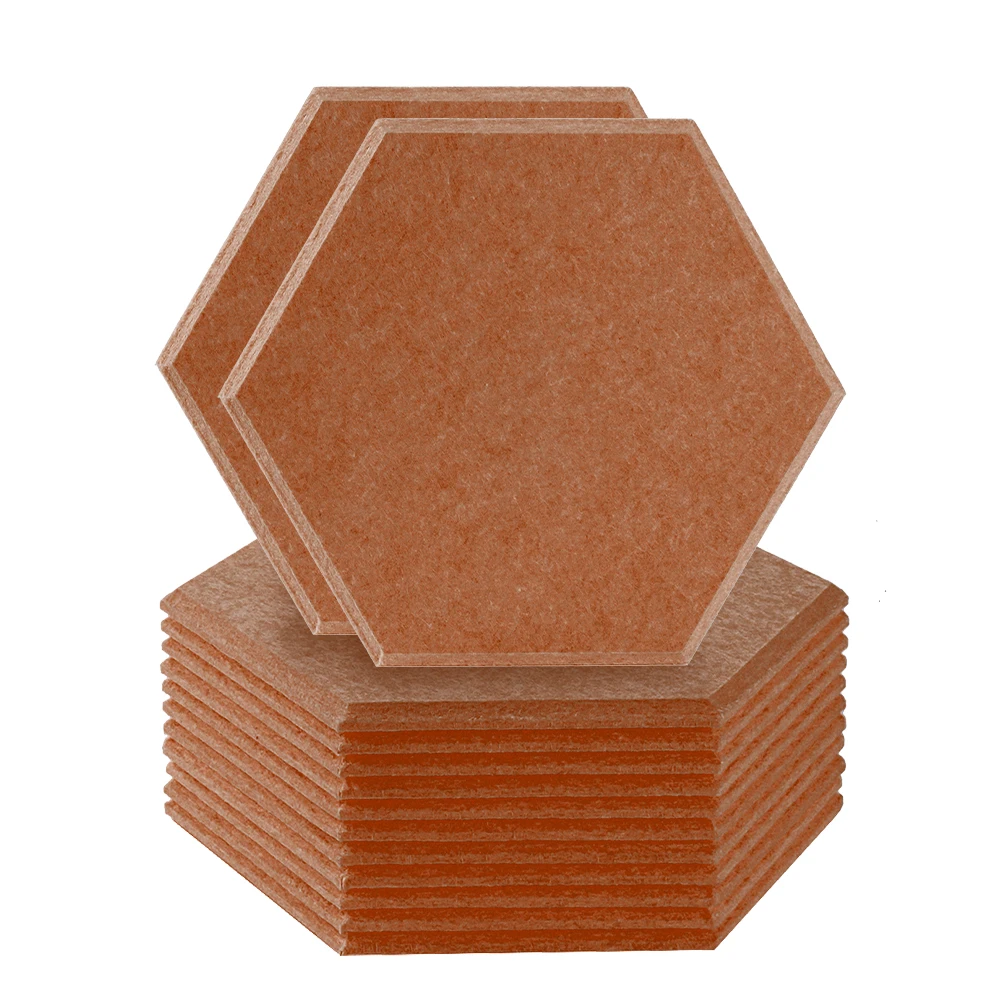 Звуконепроницаемые стеновые панели Hexagon 12 шт. звукоизоляционные студийные