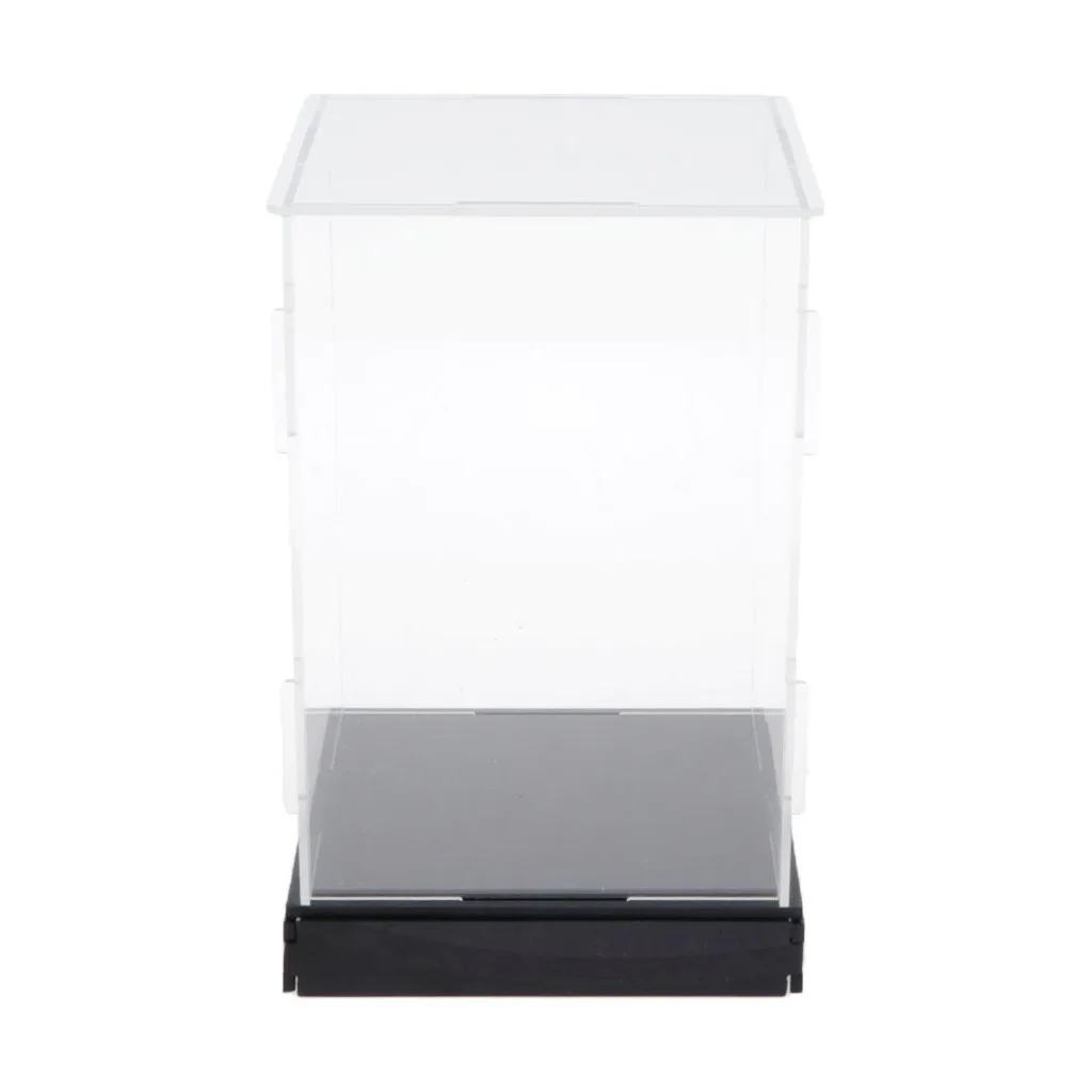 Display Case/Box Dustproof Showcase Character Doll Storage Case Acrylic Plastic Transparent Clear
