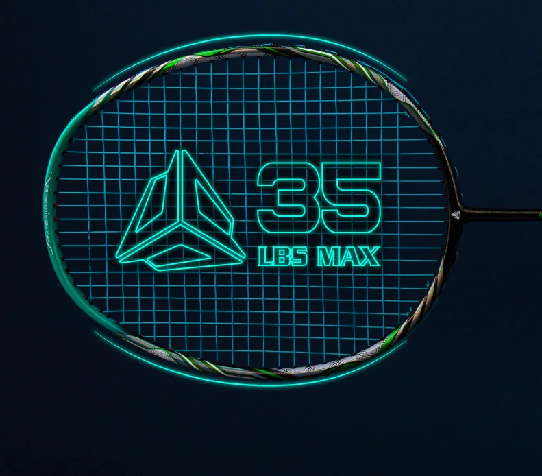 ESPER высокое качество ракетка для бадминтона 58 грамм Superlight 9U углеродное волокно ракетка для профессиональных с 6,5 мм валом и струнным захватом