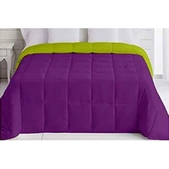 

Energy Colors Textil - Hogar Relleno, Edredón nórdico Bicolor/Reversible 350 gr (Morado - Verde, Cama 105)