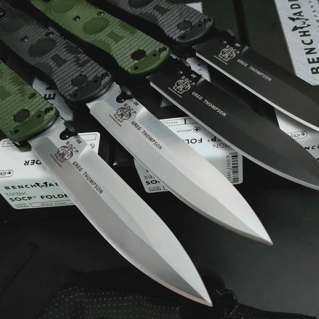 Новый острый складной нож Benchmade 391 для выживания на природе высокопрочный