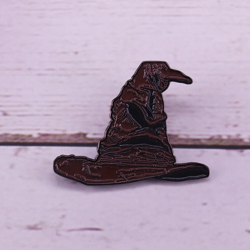 

Magic Witch Hat enamel pin Halloween Hat Magic gift