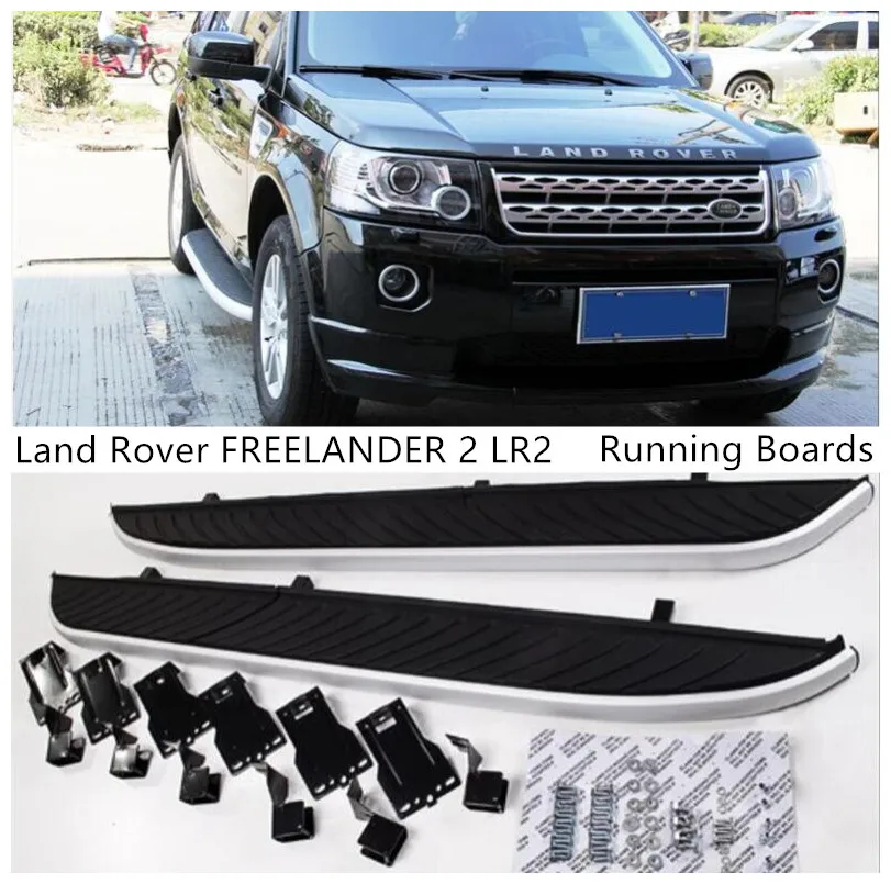 Для Land Rover FREELANDER 2 LR2 2005-2016 ходовые доски боковые ступенчатые педали высокого качества Nerf Bars аксессуары Для Land Rover FREELANDER 2 LR2 2005-2016 ходовые доски боковые ступенчатые педали высокого качества Nerf Bars аксессуары