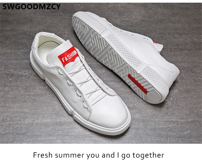 white leather sneakers genuine leather shoes men loafers designer shoes men high quality zapatillas hombre casual buty meskie