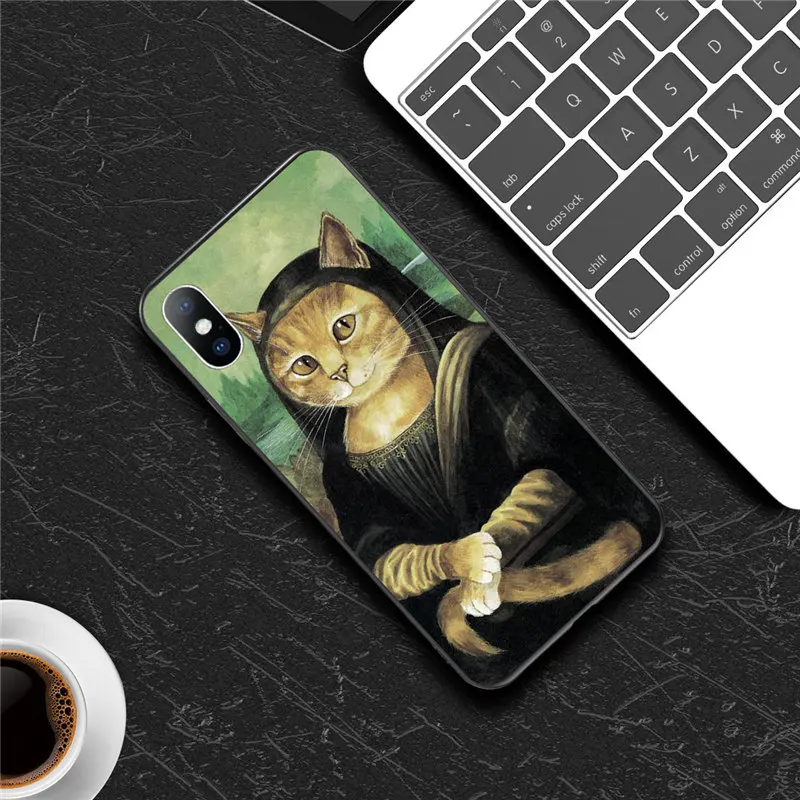 Moskado смешное искусство абстрактный чехол для iPhone X XR XS Max 7 8 6 6s плюс 5 5S SE 10 Силиконовые чехлы статуя ТПУ Мягкая задняя крышка - Цвет: 7770B