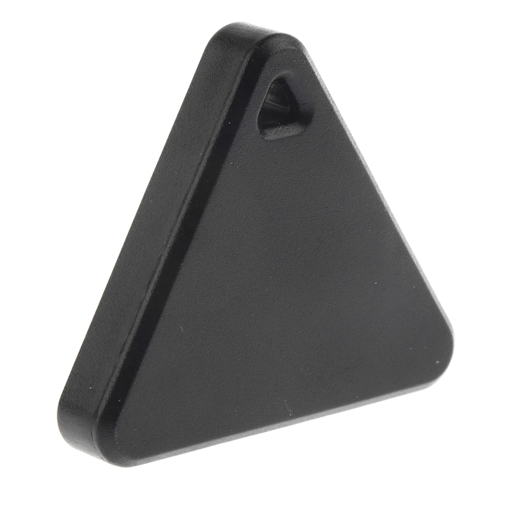 Black Smart Key Finder Anti-lost Tag Mini Bluetooth Pet Tracking Alarm GPS Locator Triangle