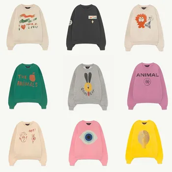 

BOBOTCNUNU Kids Autumn Winter Fleeced Sweatshirt TAO 2020 AW Kid Boy Fashion Sweatshirts Girl Fall Top Brand Toddler Tops Shirts