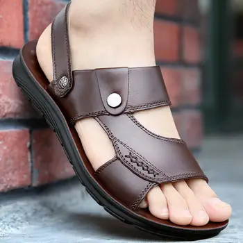 

Summer big size men's sandals summer breathable, waterproof, casual sandals, slippers, men's slippers, slippers. S2nlxPb