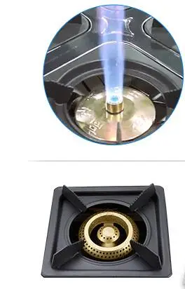 4 gas burners gas cooktops Home Built-in Freestanding Dual Use Gas Stove Rental Integrated Cooktop 2