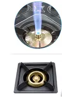 4 gas burners gas cooktops Home Built-in Freestanding Dual Use Gas Stove Rental Integrated Cooktop 2