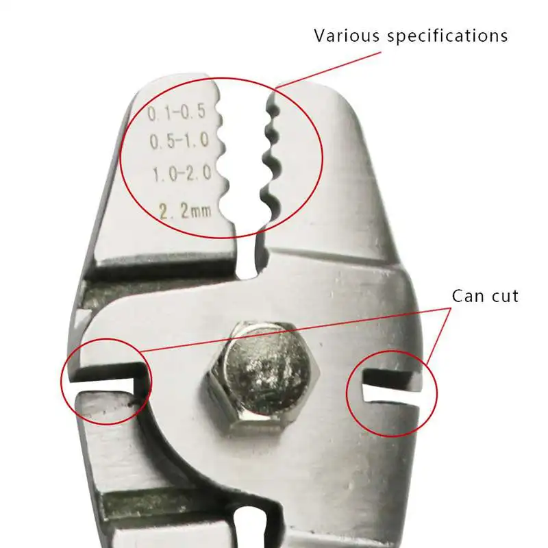 Рыболовные плоскогубцы из нержавеющей стали, обжимной инструмент с 150 шт., обжимной соединитель петля комплект для обжимных и обжимных втулок