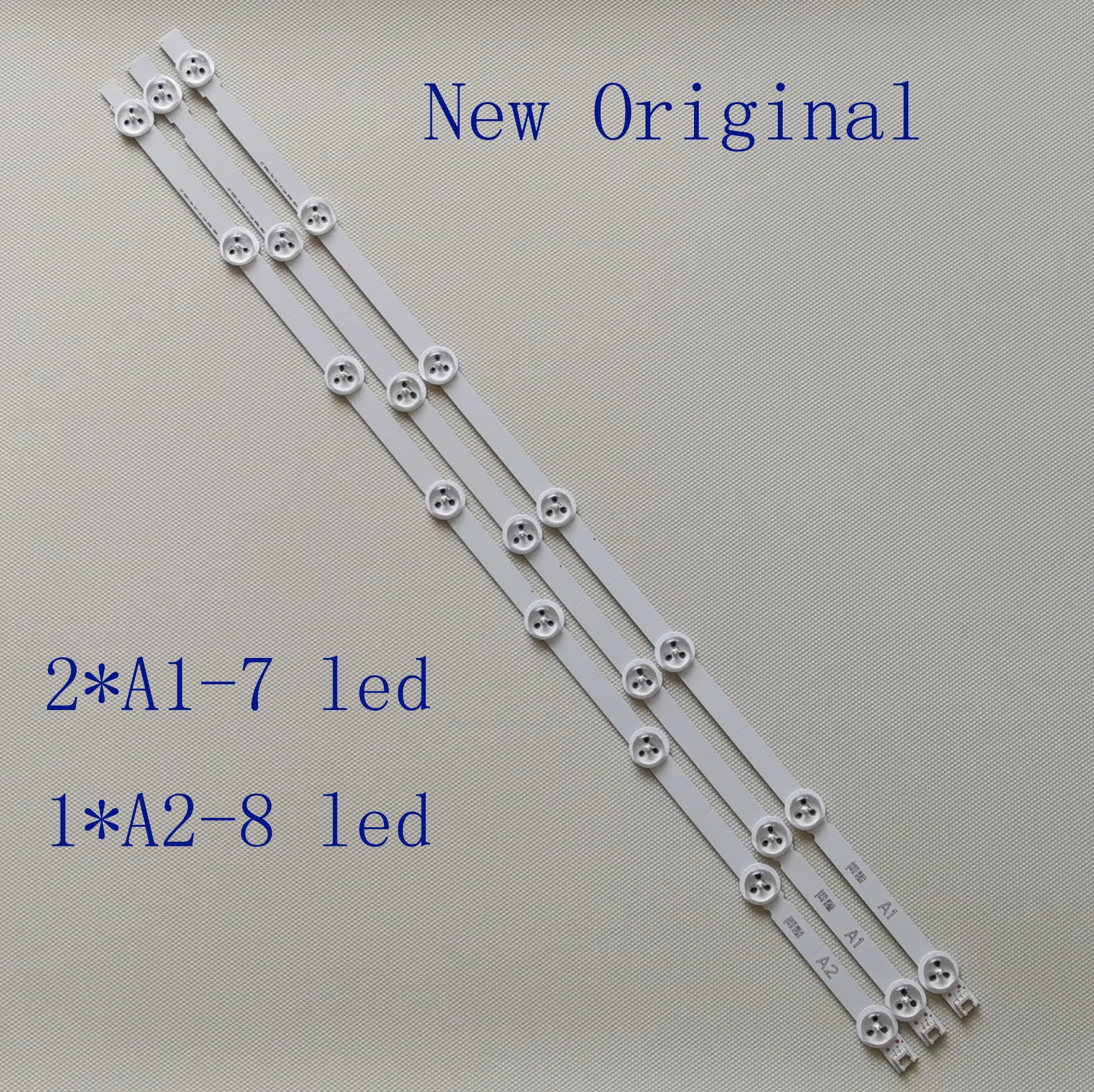 A1 A2 630mm New and Original LED Strip For Panasonic TX-L32B6B TX-L32B6E IPS 32 inchs Viera TV Bars 6916L-1295A 6916L-1296A | Лампы и