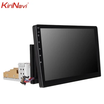 

KiriNavi 10.1 Inch 1 Din for Android 8.0 Car Radio Stereo MP5 Player 4 Core 1+16G Angle Rotation Adjustable 4G GPS bluetooth