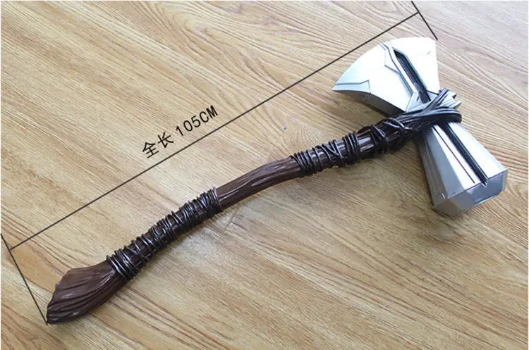 [Металл] 105 см 1:1 масштаб Мстители Тор 1/2 Stormbreaker Tomahawk Hammer GK модель игрушки для взрослых Косплей Костюм вечерние подарки