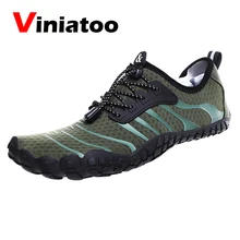Qiuck/водонепроницаемая обувь; мужские кроссовки; сезон весна-лето; дышащая обувь для плавания; пляжные сандалии; тапочки; большие размеры