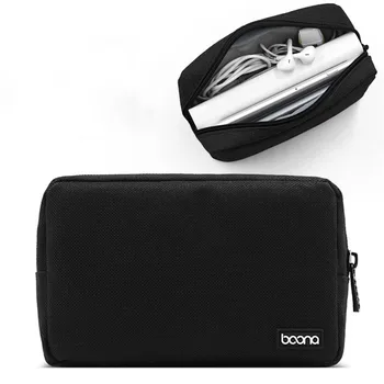 

USB Digital Travel Organizer Case Headphones Storage Bag Digital Portable Zipper Accessories Charger Data Cable Bag