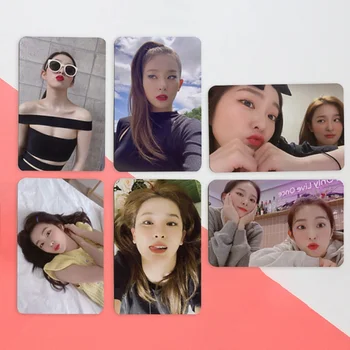 

KPOP Red Velvet Postcard PHOTO Cards 6 Pcs K-pop Red Velvet Yeri JOY SeulGi Wendy LOMO Card Kpop Photocard Album