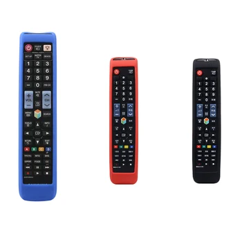 

Silicone Remote Controls Case For Samsung Smart Tv Remote Control Bn59-01178R/L Cover Remote Control Case