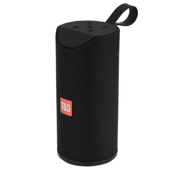 

TG113A Bluetooth Speaker Portable New Fabric Soundbar Outdoor Rechargeable Wireless Speakers Subwoofer TF Card USB Hand-Free