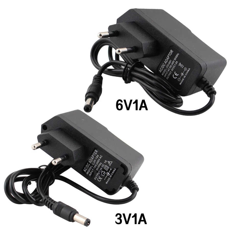 AC 220V TO 12V 5V DC адаптер питания 3V 4,5 V 5V 6V 8,5 V 12V 13V 1A Универсальный адаптер питания зарядное устройство светодиодный светильник