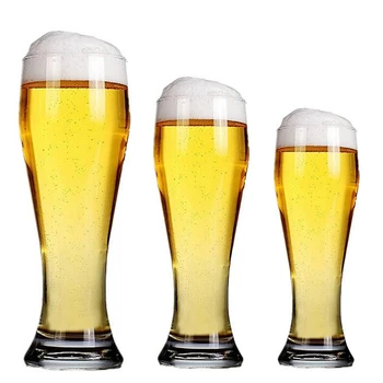 

400ml 500ml 650ml Beer Glass Mug Large Beer Cup Waist Design Lead-free Crystal Glasses Drinking Whiskey Vodka Essential Bar KTV