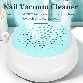 

60W Nail Dust Collector Fan Vacuum Cleaner Manicure Machine Tools With Filter Strong Power Nail Art Tool Nail Vacuum Cleaner