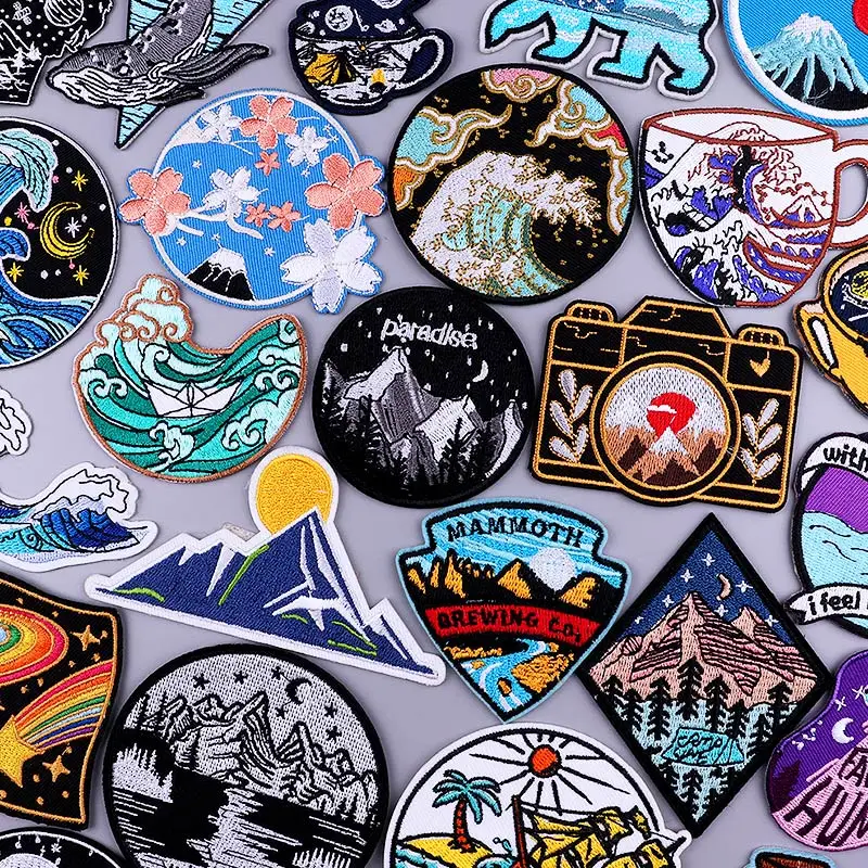 Masterpatch Suz Katana Fan Patch for Suzuki Katana Bikers 600 750 1100 Motorcycle Patch Parche Bordado Brodé Patch écusson Toppa Ricamata