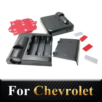 

2pcs Car LED Door Welcome Light Logo Projector Laser Door Lamp For Chevrolet-Cruze Captiva Aveo Lacetti Ghost Shadow Light