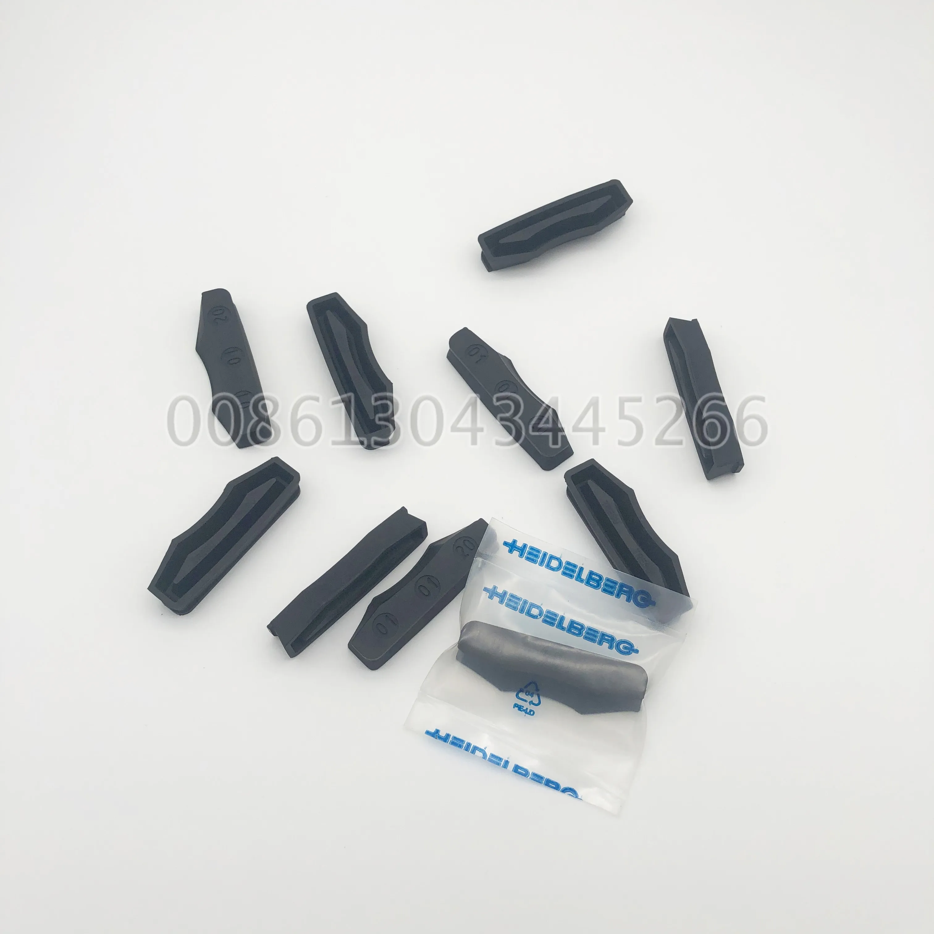 Peça Melhor Qualidade C4.043.252 Heidelberg Peças de Borracha Preta Tamanho 73x25 mm Bloco Vedação C4.043.252 10 - Imagem 5