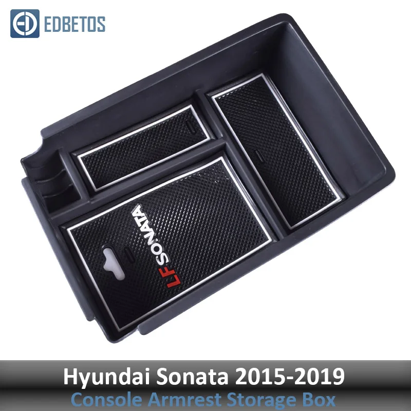 Подлокотник для хранения перчаток для hyundai Sonata- центральная консоль Органайзер лоток Sonata аксессуары для интерьера вторичный - Цвет: Hyundai Sonata