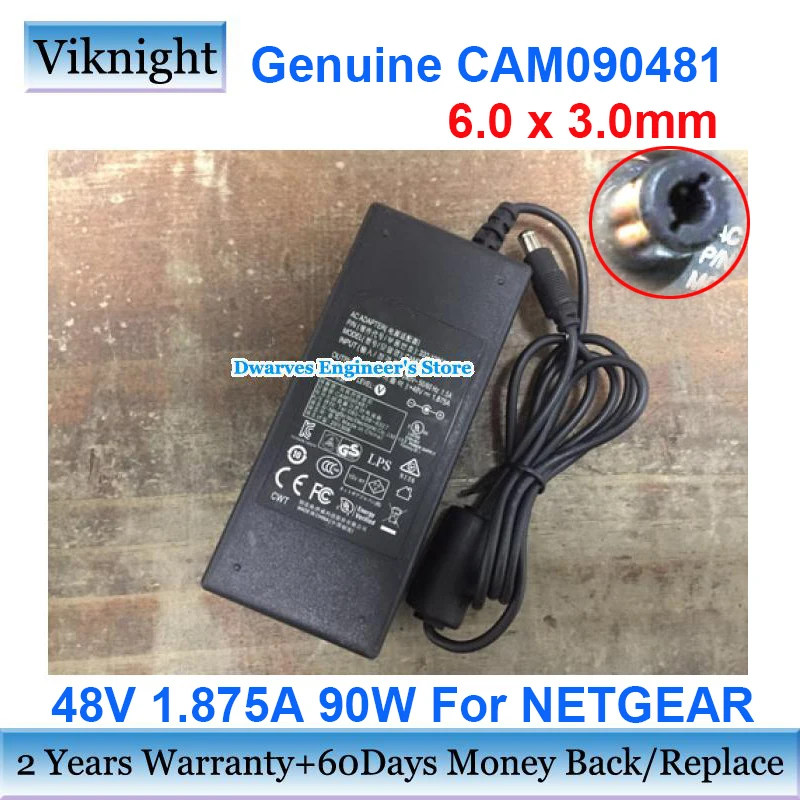 Оригинальный CAM090481 48 В 1.875A 90 Вт адаптер переменного тока зарядное устройство для