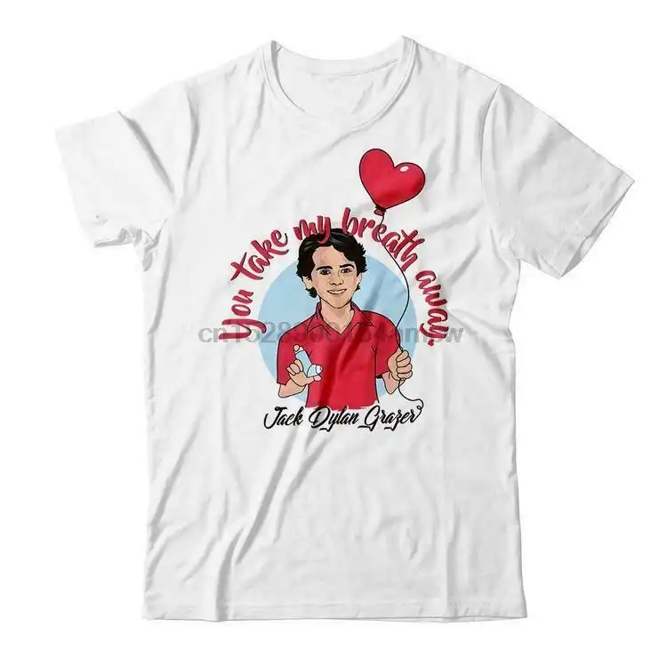 جاك ديلان غرازر خذ أنفاسي بعيدا تي شيرت رجالي أبيض T Shirts Aliexpress