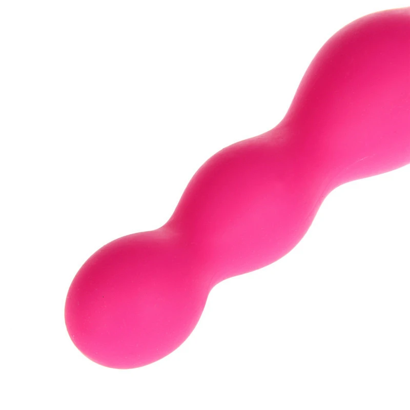 Silicone Anal Beads Vibrator Butt Plug Clitoris Vibrator Anal Massager Sex Products Anal Sex Toys for Woman0
