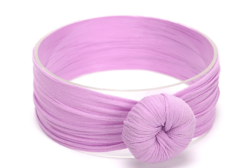 Purple 01 17 цветов, Детская повязка на голову для новорожденных девочек, повязка на голову, тюрбан для младенцев, аксессуары для волос, нейлоновая хлопчатобумажная повязка для головы, повязка на голову, милая Kwaii - Цвет: Purple 01