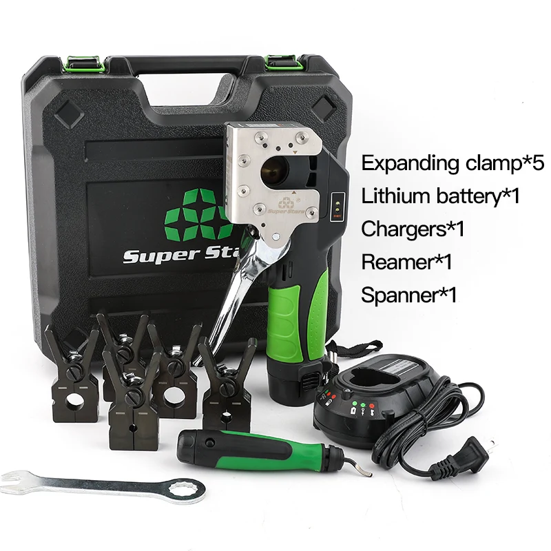 スーパースターST-E900Aツールセット自動リチウム電池電気電源銅管 