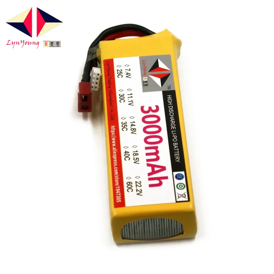 11 1 в 3000 мАч 25C 30C 35C 40C 60C 3S Lipo аккумулятор для RC лодки автомобиля грузовика дрона