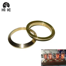 2 шт. декоративное медное кольцо для IN14 IN8, светящееся кольцо в 8, флуоресцентная трубка, трубка Nixie