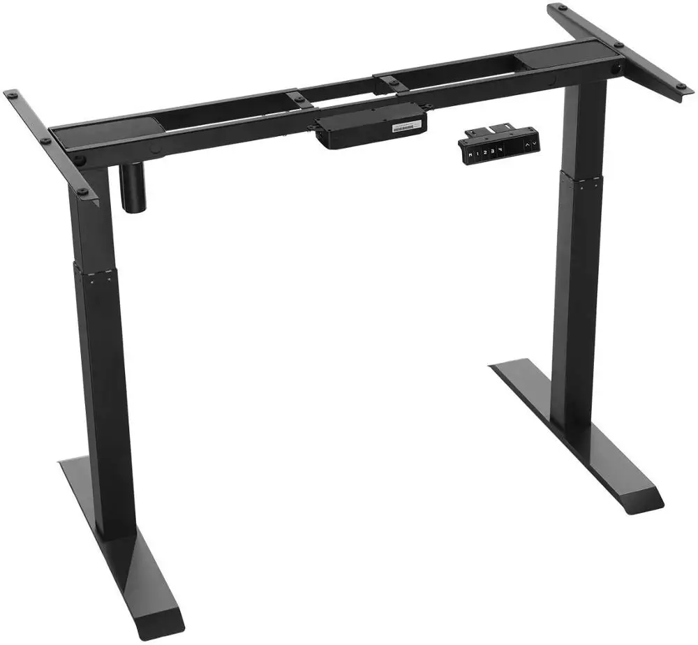 

Electric Standing Desk Frame Single Motor Adjustable Height Width Office & Home Sit-Stand Up Table with Memory Preset Controller