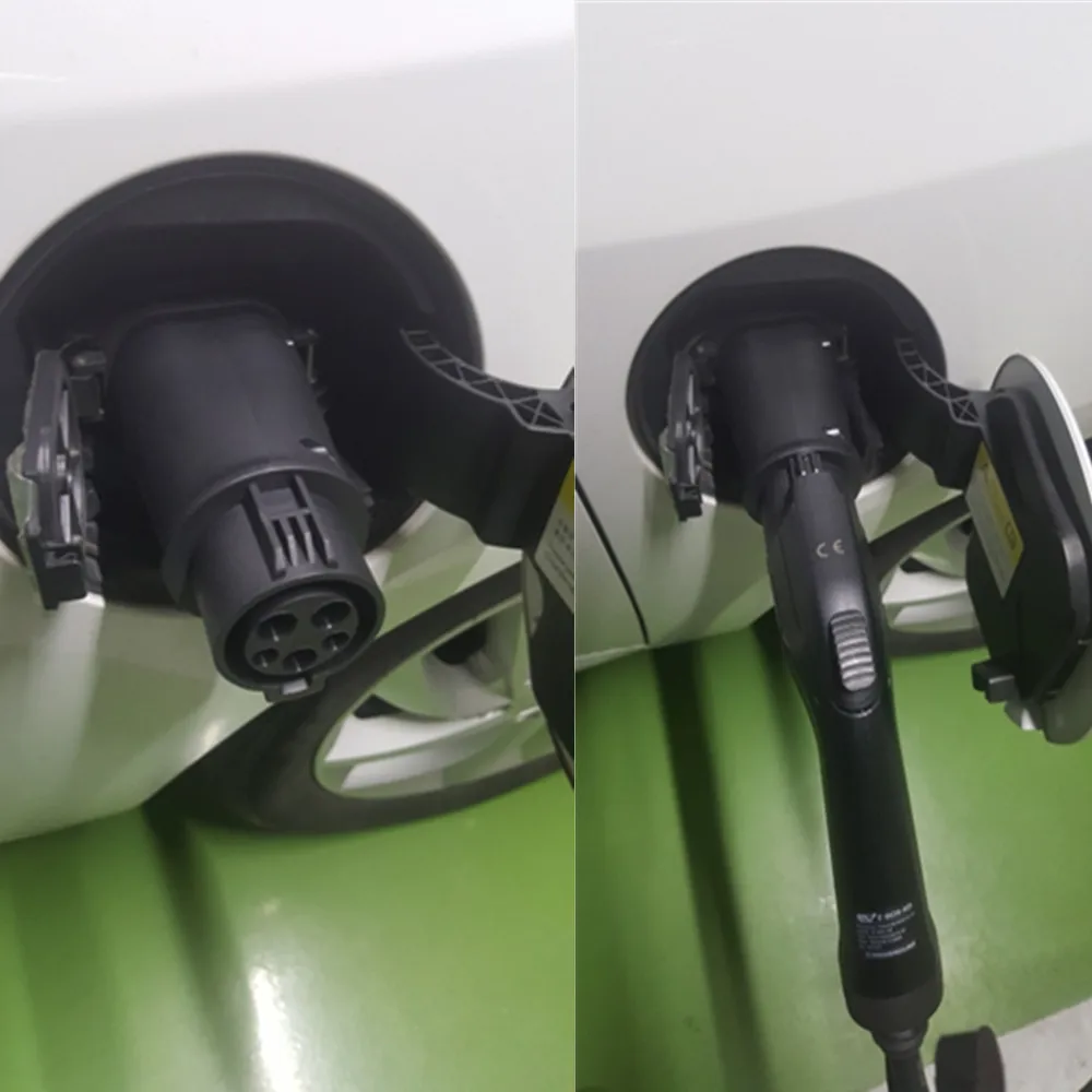 DUOSIDA EVSE адаптер 32Amp J1772 разъем EV зарядное устройство тип 1 к Type 2 электромобилей