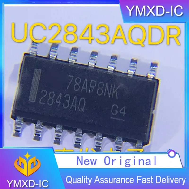 10 шт./лот новый оригинальный Uc2843aqdr автономный изолированный DC/DC контроллер и