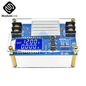 

5A 80W Boost Constant Voltage Constant Current Power Supply LCD Display DC-DC Battery Charger Module Output 11V-50V 12V 24V 48V