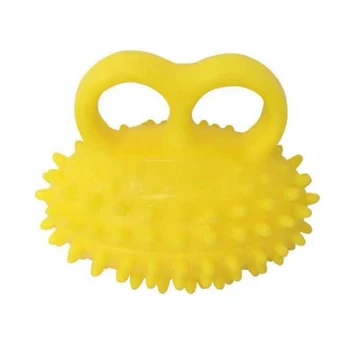 

Adult Finger Hand Grip Ball Sports Training Yellow Spiked Balls Arm Muscle Exercise Fitness Health Care
