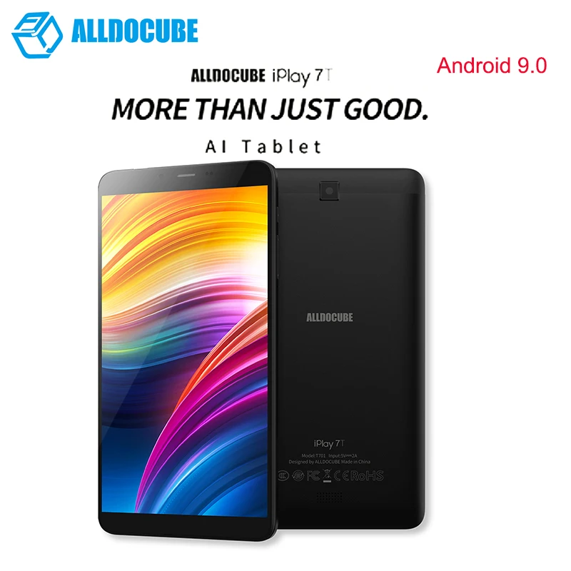 

Original ALLDOCUBE iPlay 7T 6.98 inch 4G Phablet Android 9.0 AI Tablet Unisoc SC9832E Quad Core 2GB 16GB Phone Call Tablet PC