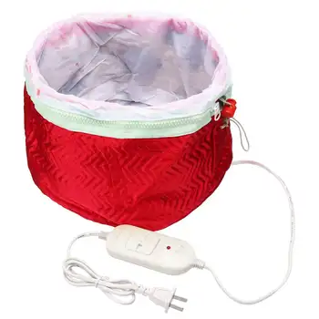 

Hair Mask Baking Oil Cap Thermal Treatment Heating Cap Temperature Control Protection Electric Hair Steamer Mask Cap 220V 65W