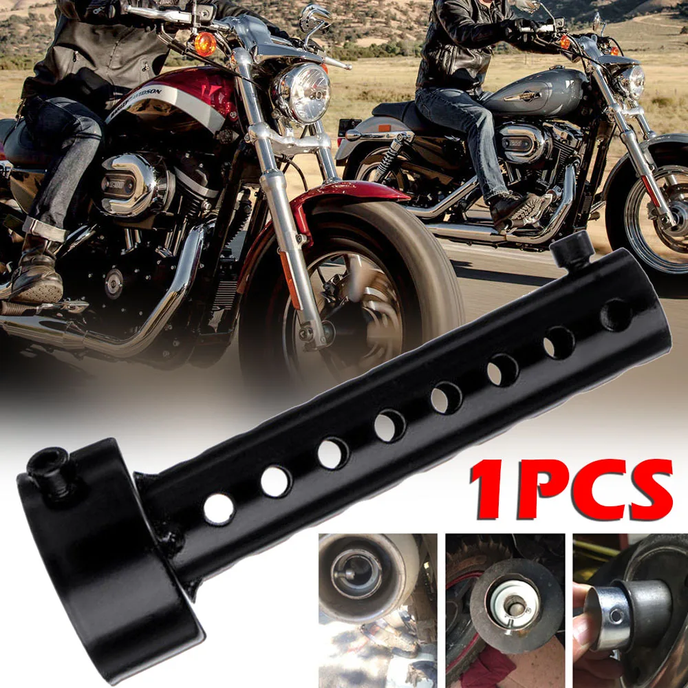 New Arrival 45MM Universal Motorcycle Exhaust Can DB Killer Silencer Removable Muffler Baffle Black